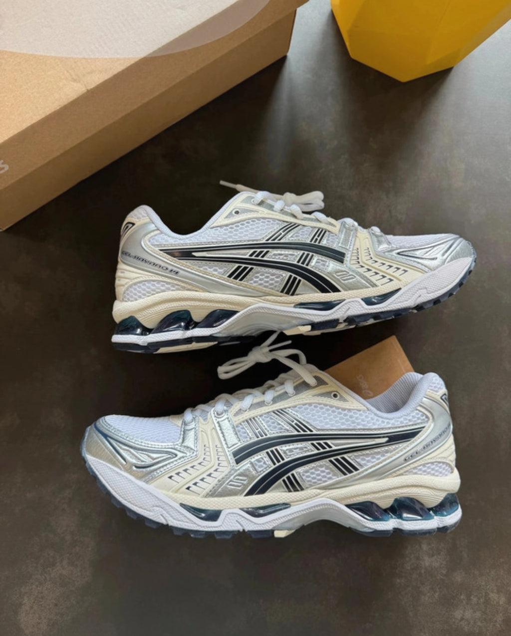 Asics Kayano 14 Crème White